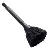 ELECOM Cleaner Anti-Static Brush, Anti-Static Fiber, Rotating Type, 2-Way Design, with Crevice Brush, Washable, Dust Removal, Black KBR-AM013AS
