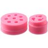 5 Pieces Strawberry Silicone Molds Orange 3D Fondant Molds Craft Cake Molds  for Cupcake Candy