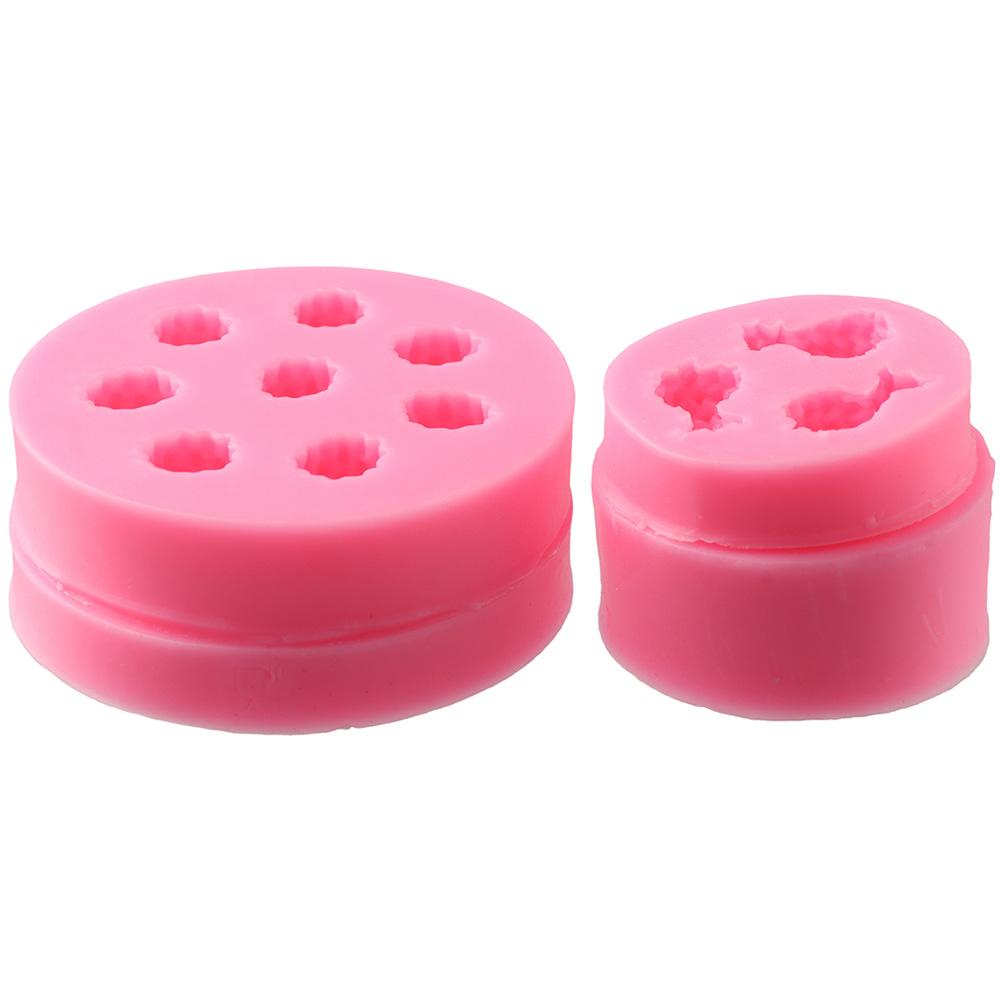 5 Pieces Strawberry Silicone Molds Orange 3D Fondant Molds Craft Cake Molds  for Cupcake Candy