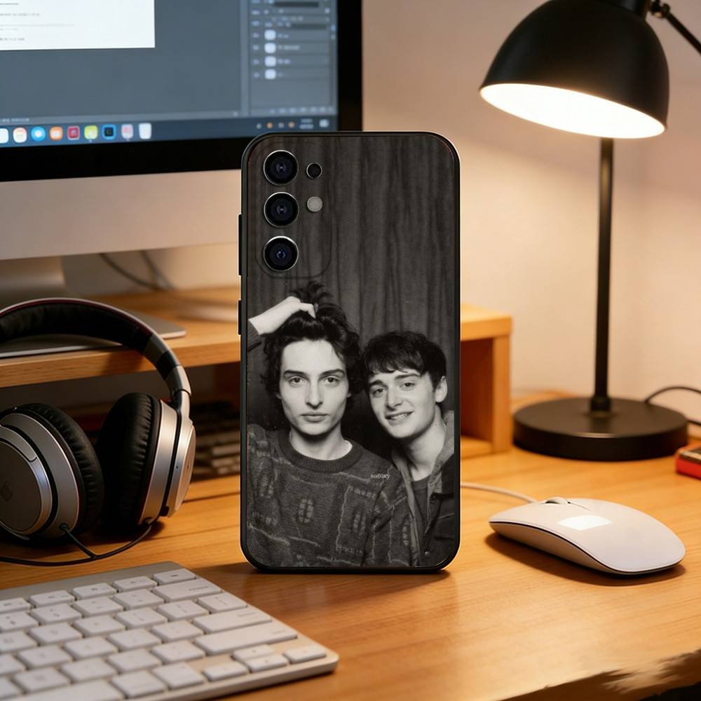 B-Byler F-Fanar-T Phone Case Black Silicone Soft For Samsung S25,S24,S21,S22,S23,S30,Ultra,S20,Plus,Fe,Lite