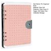 8 Seiten Emailleschild-Displaybuch Filz-Anstecknadel-Tauschbuch mit transparenter Abdeckung