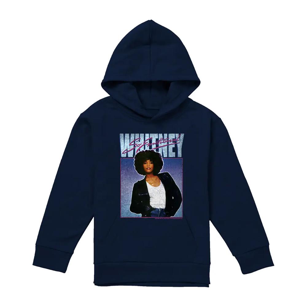 Whitney Houston Childrens/Kids So Emotional Pull Over Hoodie
