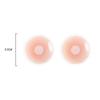 Women's silicone nipple covers (6 pairs), reusable invisible adhesive for silicone nipple covers, 6 pairs of non nipple cream with travel case (6 pair