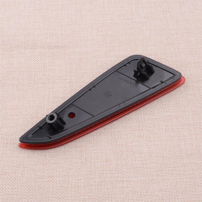 1Pair Car Red LED Rear Bumper Brake Reflector Fog Light Housing Accessories ABS Fit For Toyota C-HR CHR 2016 2017 2018