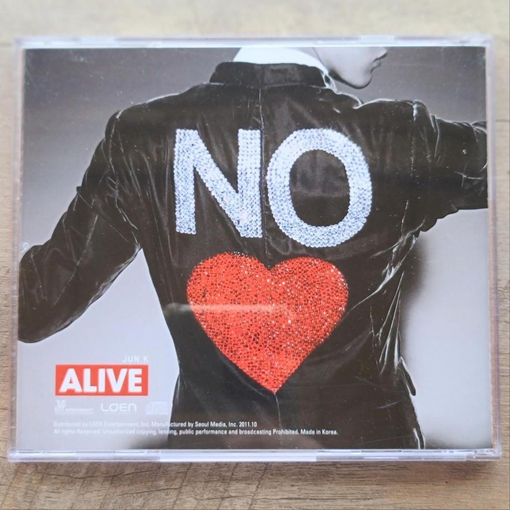 [USED] Korean CD JUN.K "ALIVE