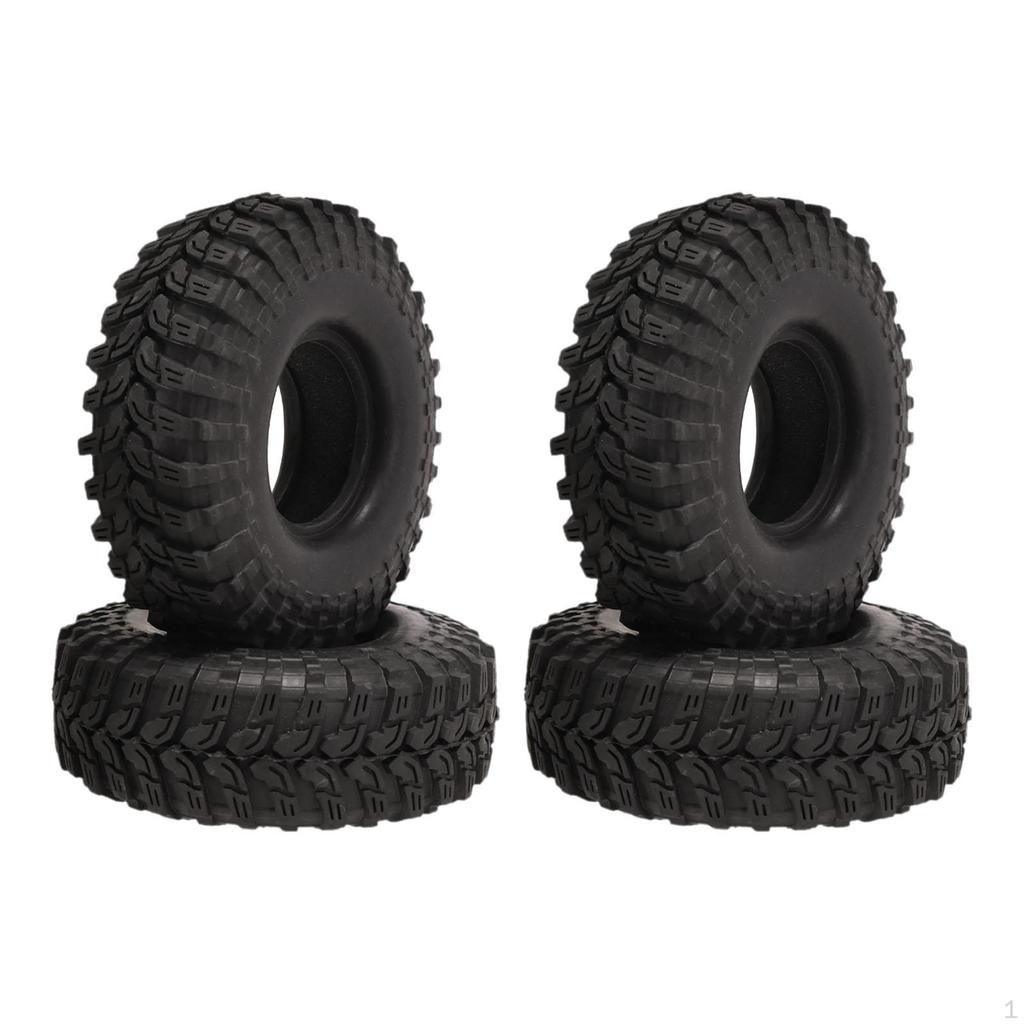 1/10 RC Car Wheel Tire Spare Part Truck Climbing Model Rubber Diameter 115mm Accessory