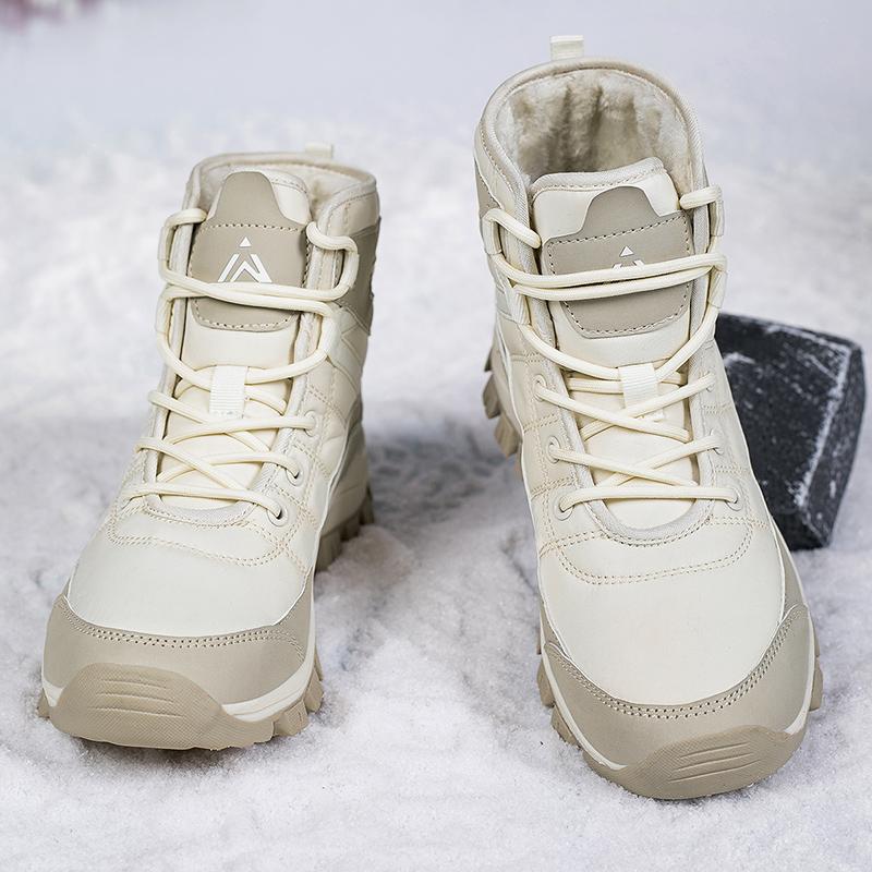 TUINANLE Moteriški žieminiai batai neslidūs patogūs šilti pliušiniai nauji medvilniniai batai žiemai aukštakulniai pliušiniai batai