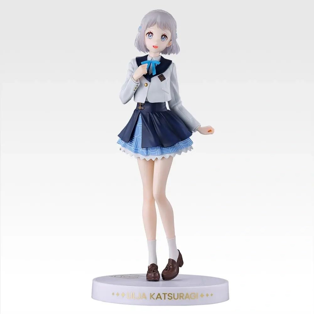 

Ichiban Kuji Gakuen Part 4 Last One Katsuragi Liliya Figure Gracemaster Last One IdolMaster Prize 1/7 Ver. белый