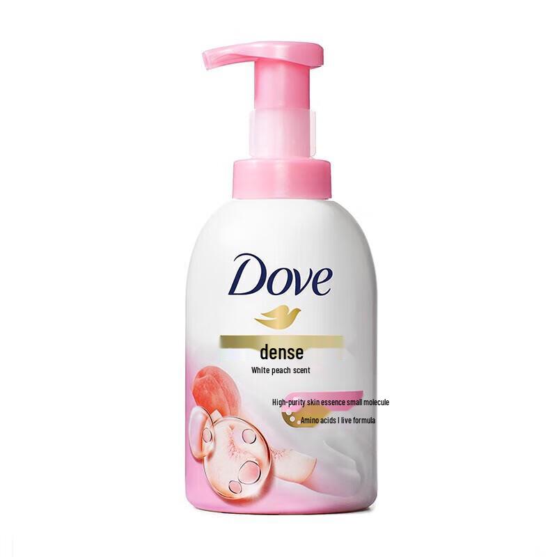 Dove White Peach Bubble Shower Gel (Twin Pack)