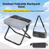 Sturdy Small Mazar Satchel Wear-resistant Folding Chair Compact Pen Bag Stool  Fishing