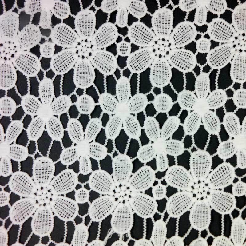Water Soluble, Fabric, Full Width, Milk Silk, Three-Dimensional, Hollow, Embroidered Cloth, Embroidery