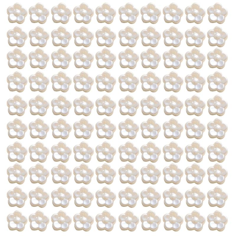 

Beige Color Acrylic Blossom Loose Beads Conch Pearl Spacer Beads DIY-Jewelry Making Departments Bracelet Braid Accessory