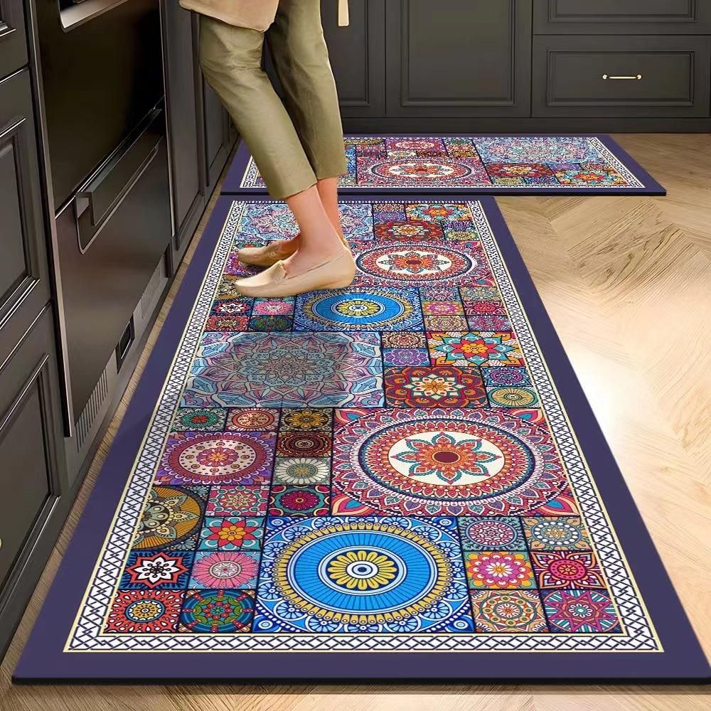 

Кухонний килимок Вбираючі кухонні килимки з принтом Нековзкий килимок Довгі килимки для коридору для вітальні Спальні Придверний килимок Ванна 40x60cm and 40x120cm