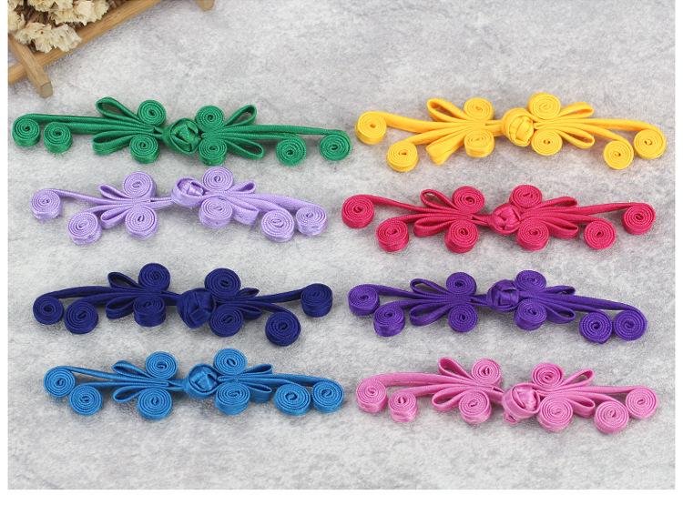 5 Pairs Retro Handmade Chinese Closure Buttons Knot Fastener for Sewing Cheongsam Tang Suit DIY Button Decorative Accessories