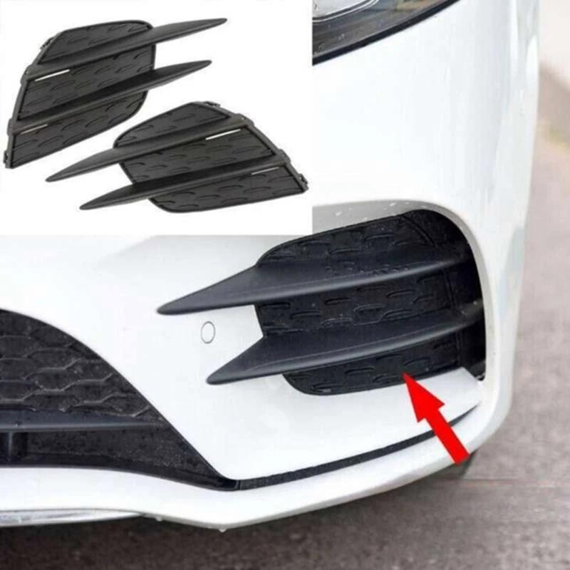 1 Pair Left Right Outer Grille Cover for W177 A160 A180 Car Front Bumper Fog Light Grille Cover 1778858400 A1778858400