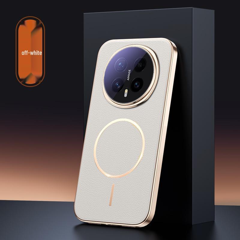 Kompatible Honor Magic8/Magic8 Pro Magnetische Adsorptions-Handyhülle mit Linsenfolie für Geschäftsleute