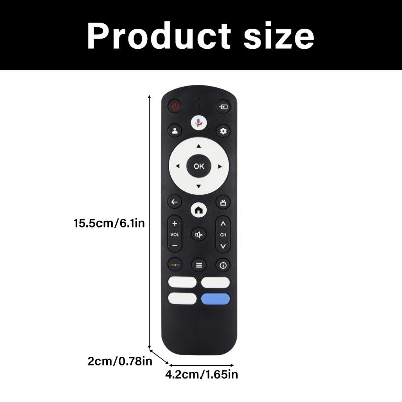 Universal TVs Remote With Voice Commands Dedicated Video Button For Hyled5524g4km Para Intelligent TVs Instantly Launching