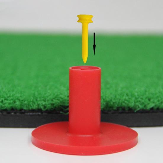 38mm Reusable Golf Ball Tee Special Opening Design Corrosion-resistant Long Service Life Golf