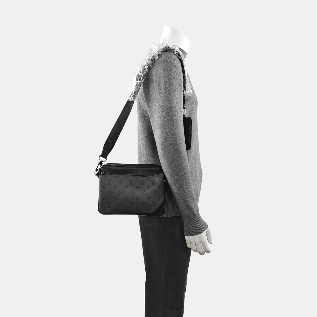 [Pre-Owned] Louis Vuitton Trio Messenger 'Monogram Eclipse Reverse Canvas' - Very Good #19ENI0M