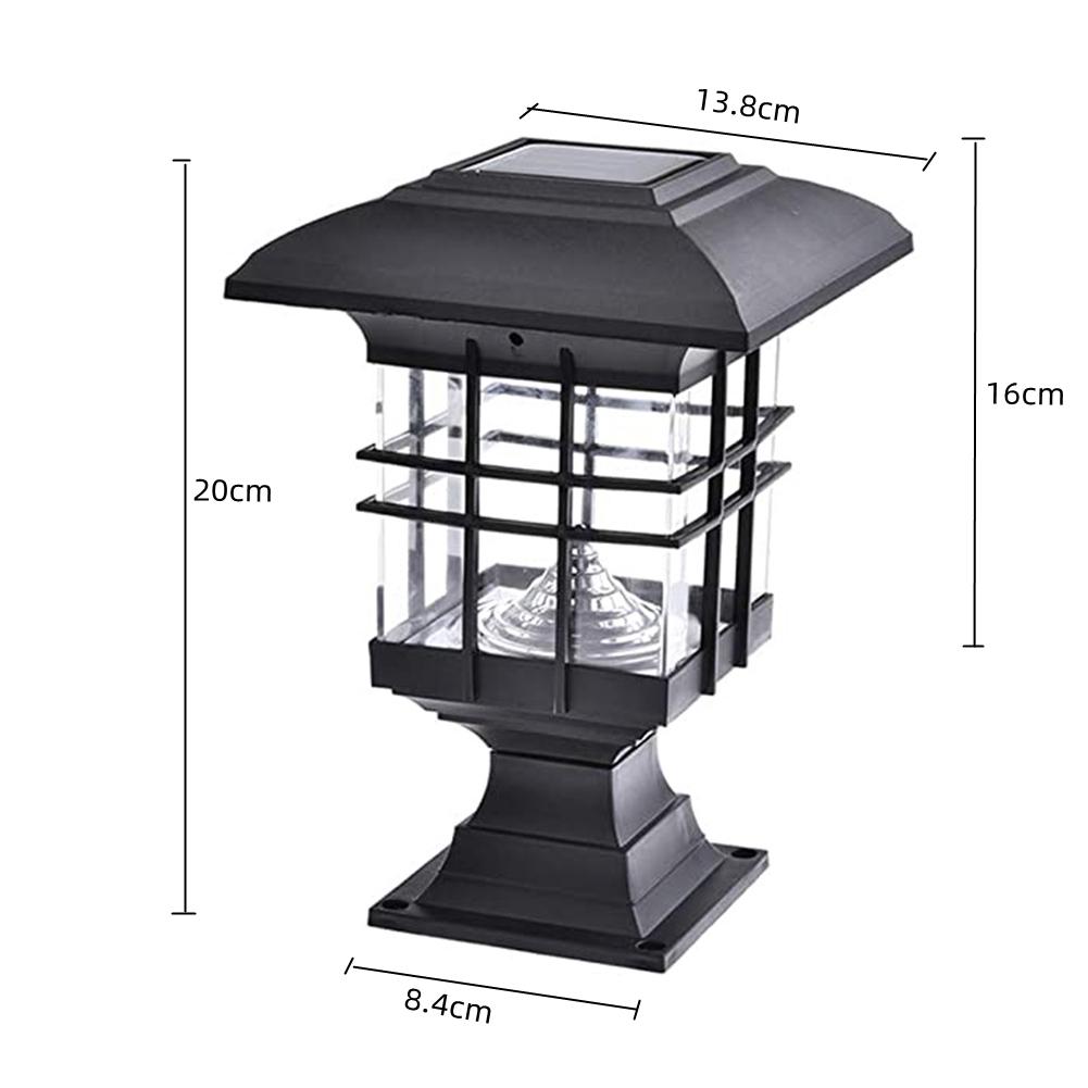 Solar Wasserdichte Leuchten Vintage LED Wasserdichte Solar Lampe Bewegungssensor Außen Wandleuchte Für Parkplatz Und Korridor Re