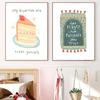 Lion Islamic Education Alphabet and Prints Muslim Wall Art, Canvas Painting, Quran Art, Mural Picture, Children Room Decor