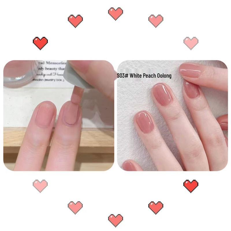 Aurora Glitter Peelable Water-Based Quick Dry Nail Polish Set