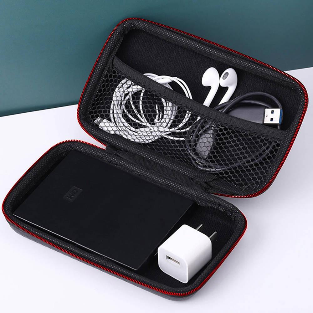 Carbon Universal Hard Headphone Case (Black)