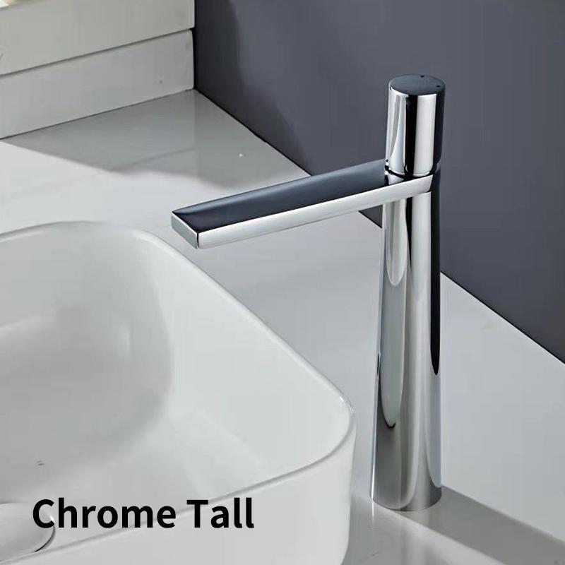 BAKALA Bathroom Faucet Brush gold Basin Faucet Mixer Hot &Cold Bathroom Basin Faucet Mixer Tap Hot and Cold Sink faucet
