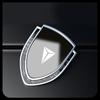 Car Metal Sticker Custom Shield Emblem Badge Decal Aluminum 3D Side Rear Trunk Fender Accsesories for Deepal S05 S07 S09 L06 G31