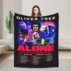 Oliver Tree Blanket Comfortable  Throw Blanket Winter Kids Adults Living Room Camping Bedspread
