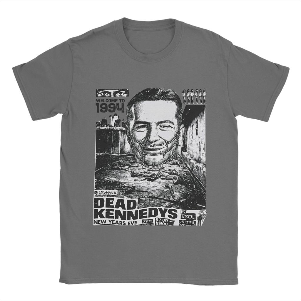Dead Kennedys T-shirt Sommar Hipster T-shirts Herr Bomull Rundhalsad 4XL 5XL 6XL Toppar T-shirts Kortärmad Y2K Retro Toppar