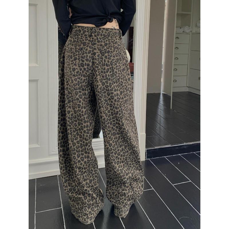 High Waist Wide Leg Jeans Pants