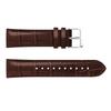 20mm Crocodile Texture Genuine Leather Watchband for Samsung Galaxy Watch 42mm,Smart Watch Strap Bracelet