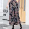 Summer Wide Leg Pants Women Clothes Casual Elastic Waist Plus Size High Waist Trousers Summer Bottoms