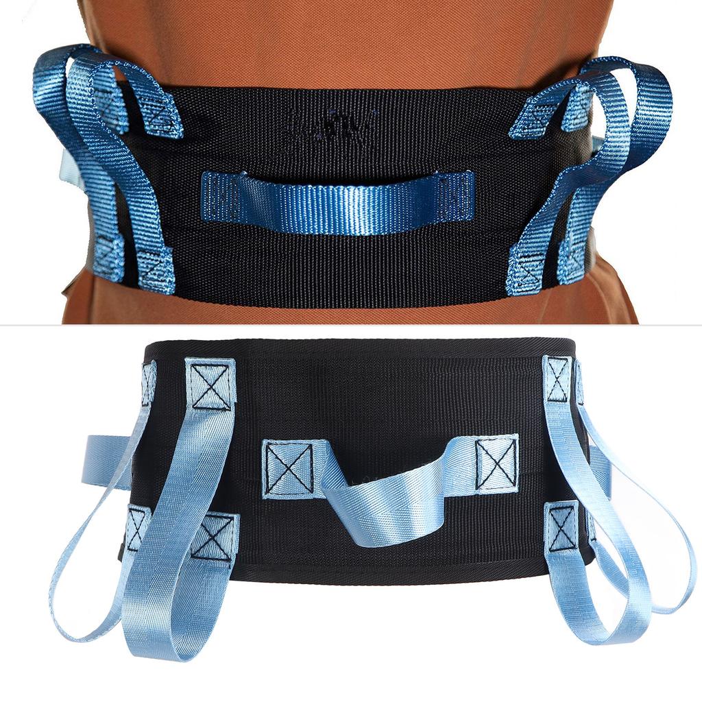 Transfer Gait Belt Nursing Safety Assist Lift Gait Belt with Handles for Elderly Handicap Physical Therapy