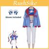 Umamusume Pretty Derby Tamamo Cross Cosplay Kostüm Mit Spandex Stoff Für Halloween-Veranstaltungen Und Auftritte