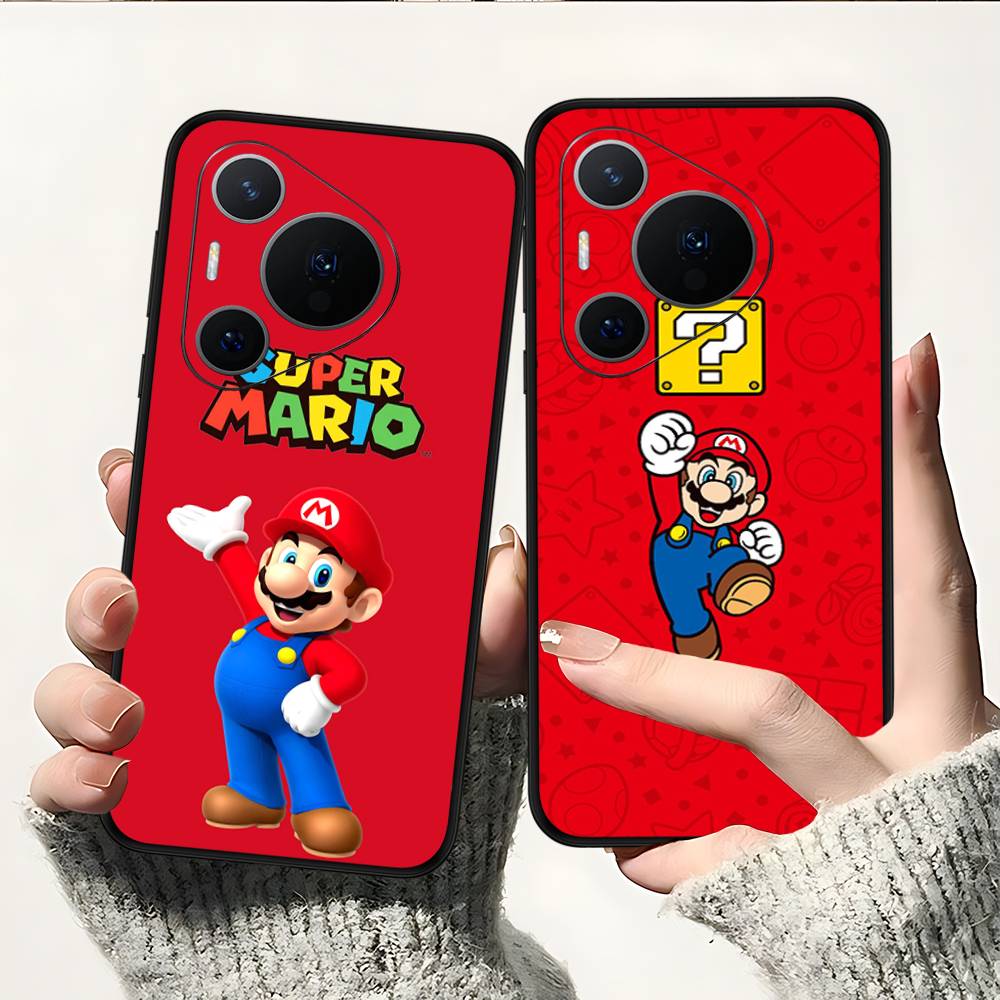 Super Game M-Mario Phone Case For Huawei P 8 9 10 20 30 40 50 Pro Lite Psmart Honor 10 Lite 70 Mate 20lite