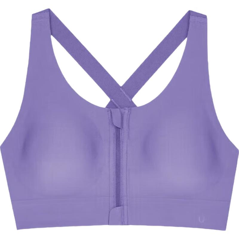 ubras Mid-High Impact Front-Zip Sports Bra S