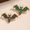 Vintage Cute Devil Bat Brooches Women Coat Clothing Badges Jewelry Accessries Gifts
