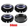 4pcs 64MM Original Hubcap Car Wheel Center Hub Cap Covers Covers Emblem Replacement For Volvo Rdesign T6 AWD C30 C70 S40 Styling xkcp12