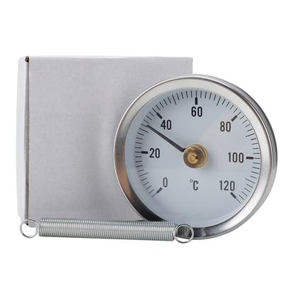 0-120℃ Rohrthermometer Analog Industrieleitung