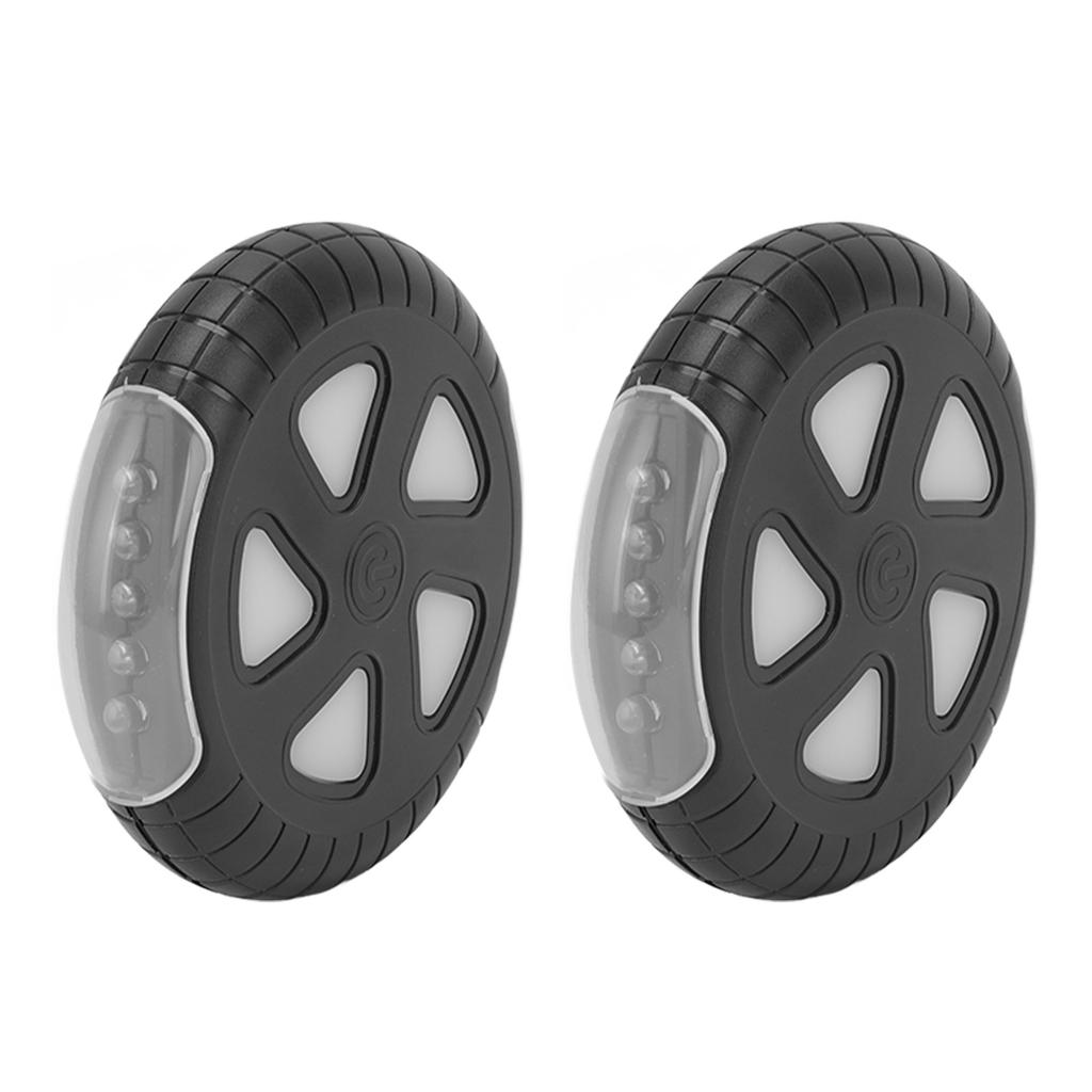 1 Pair Stroller Lights Waterproof Easy To Install LED Stroller Lights Stroller Safety Lights for