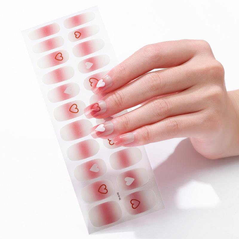 Beauty Nail Stickers Decoration Ice Stars Love Cartoon 5D Three-dimensional Nail Art Stickers Mix