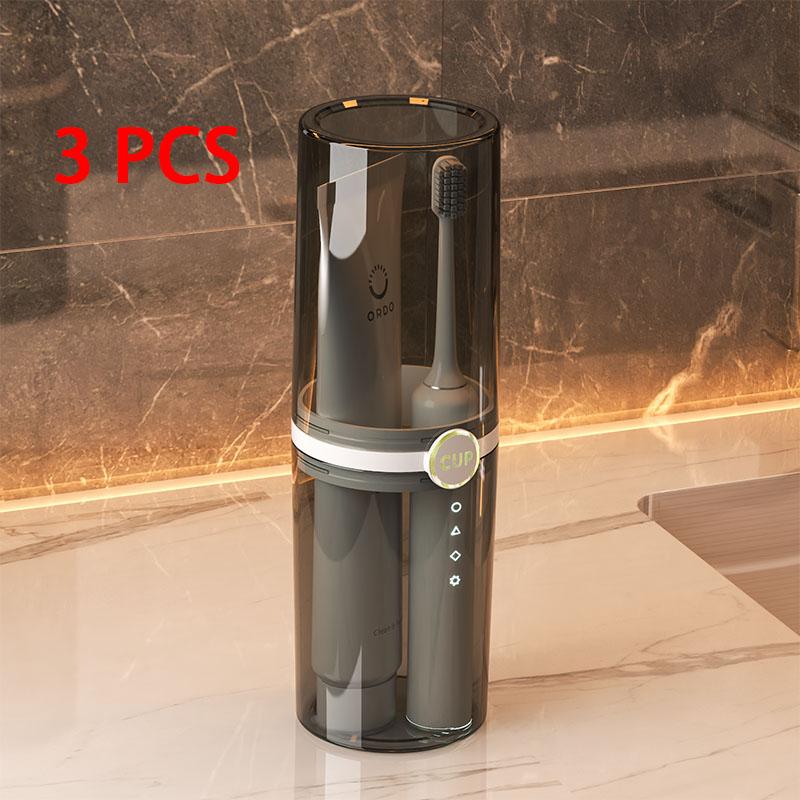 1/2/3PCS Travel Portable Toothbrush Box Toothbrush Protection Storage Dustproof Cup for Bathroom Toothpaste Storage Case Box