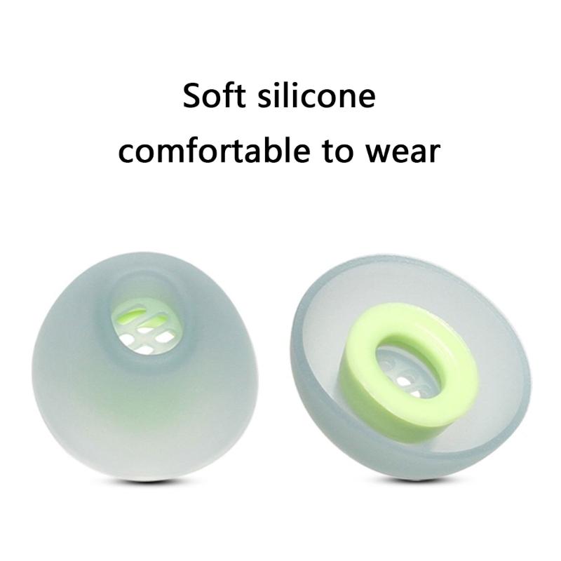 4Pair Silicone Ear Tip for Buds 2 In-ear Headphone Eartips IE800S Tip AntiSlip Noise Reduce