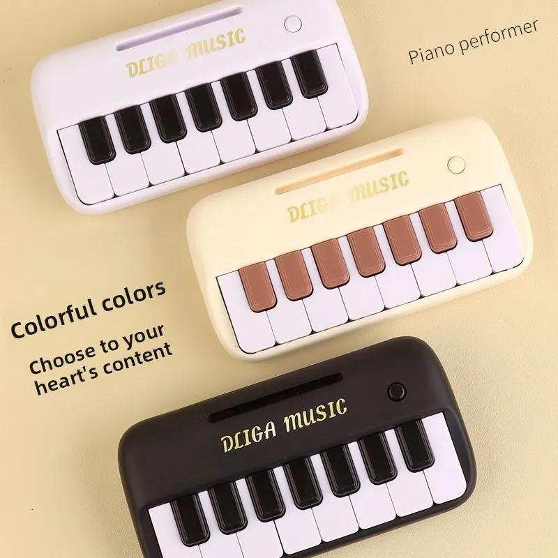 Portable 15 Keys Digital Keyboard Children Mini Electronic Piano Children Musical Instrument Educational Toys For Children Gift