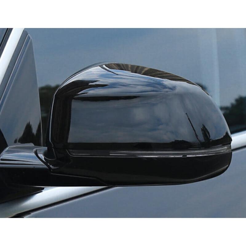 Left Side Mirror Cover Cap For 18-22 BMW X3 X4 X5 X6 G01 G02 G05 G08 Gloss Black