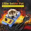 150W Lead Free Solder Pot Soldering Desoldering Bath Titanium Plate 50mm 200-480℃