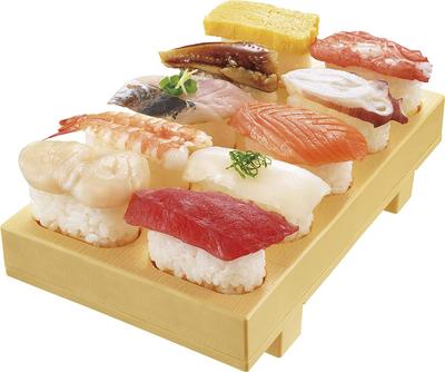 Nagao Sushi Sushi Double Made In Japan Clogs, Pop-Up Design, Embossed, CH-2011,