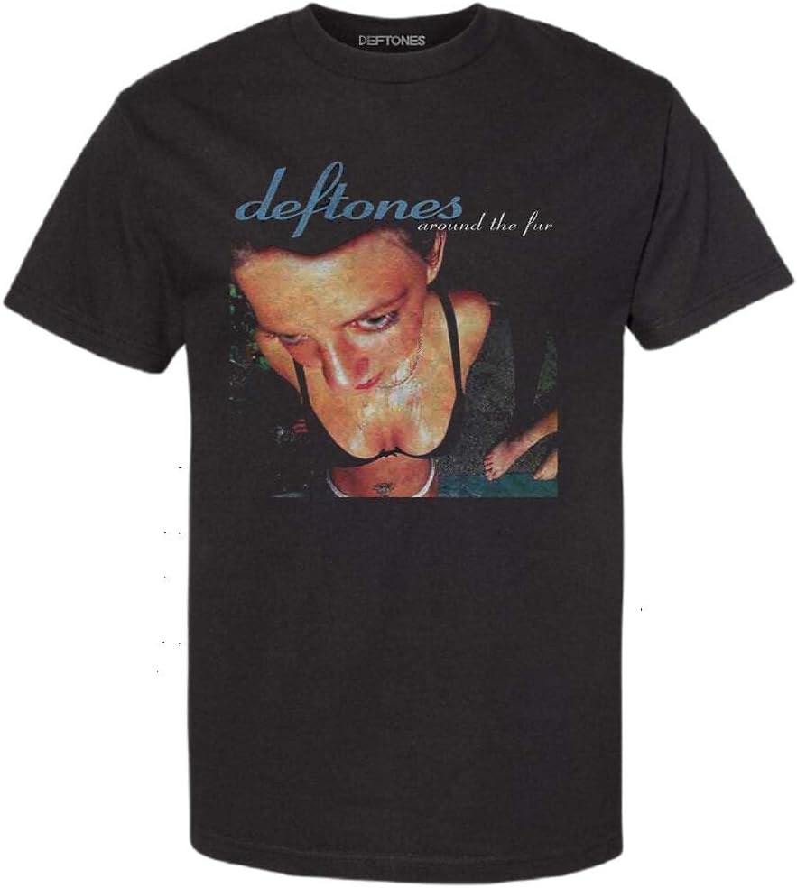 Мужская футболка Deftones Around The Fur S разноцветный